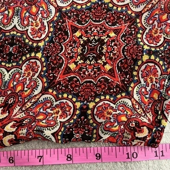 [XL] Anthropologie- Fig and Flower Semi  Sheered 3/4 Sleeve Tunic Blouse - Picture 10 of 10